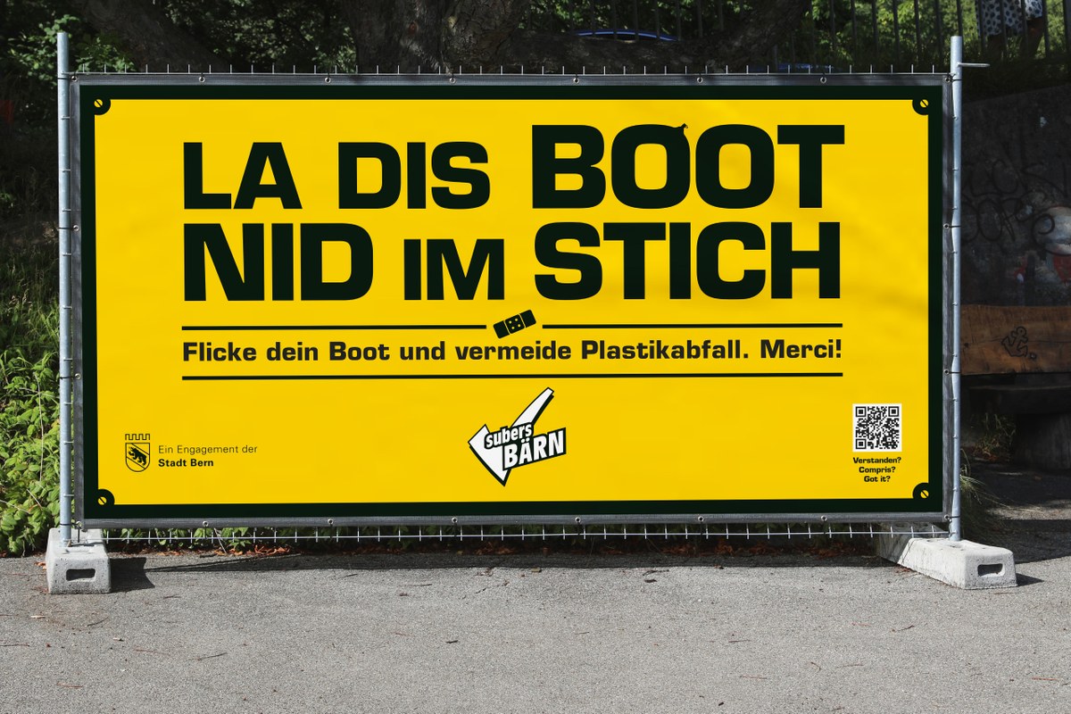 Campagne anti-littering de la ville de Berne